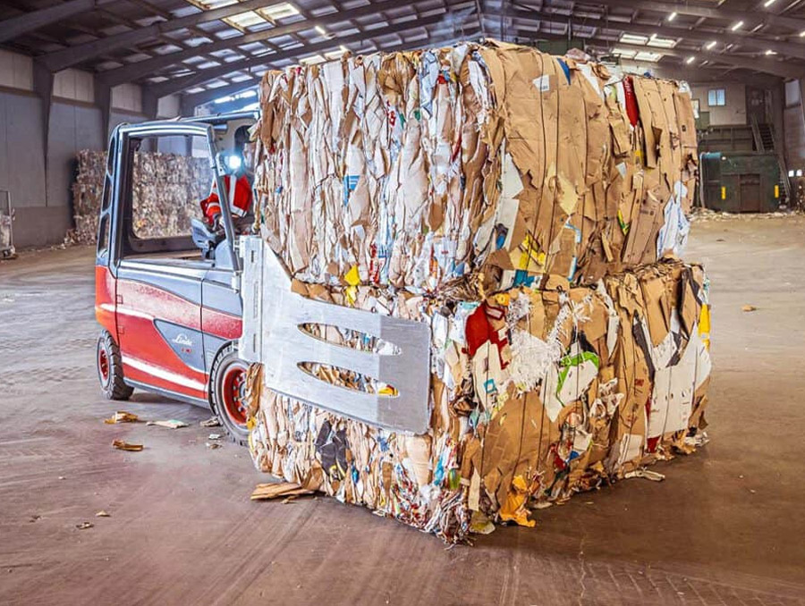 Ainslie IGA Cardboard Recycling